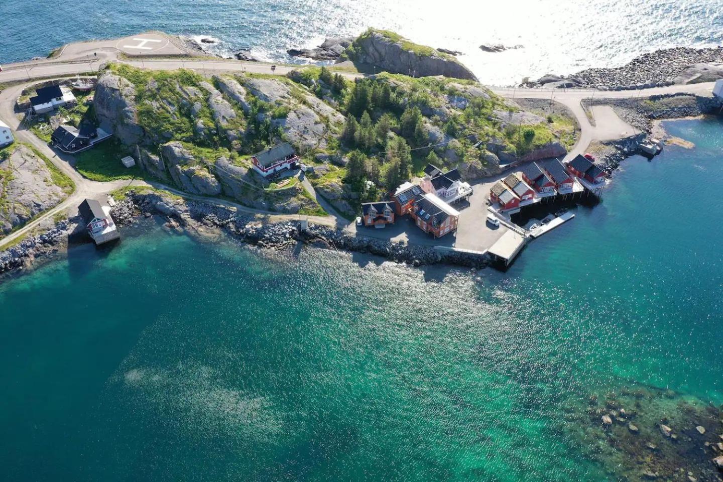 Lofoten Panoramic Luxury Home With Sauna 莫斯克内斯 外观 照片