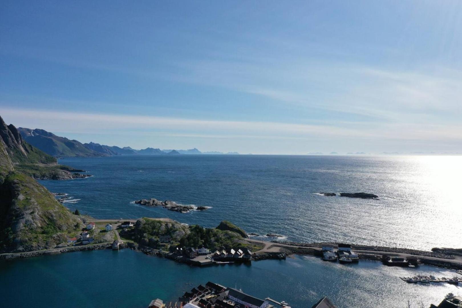 Lofoten Panoramic Luxury Home With Sauna 莫斯克内斯 外观 照片