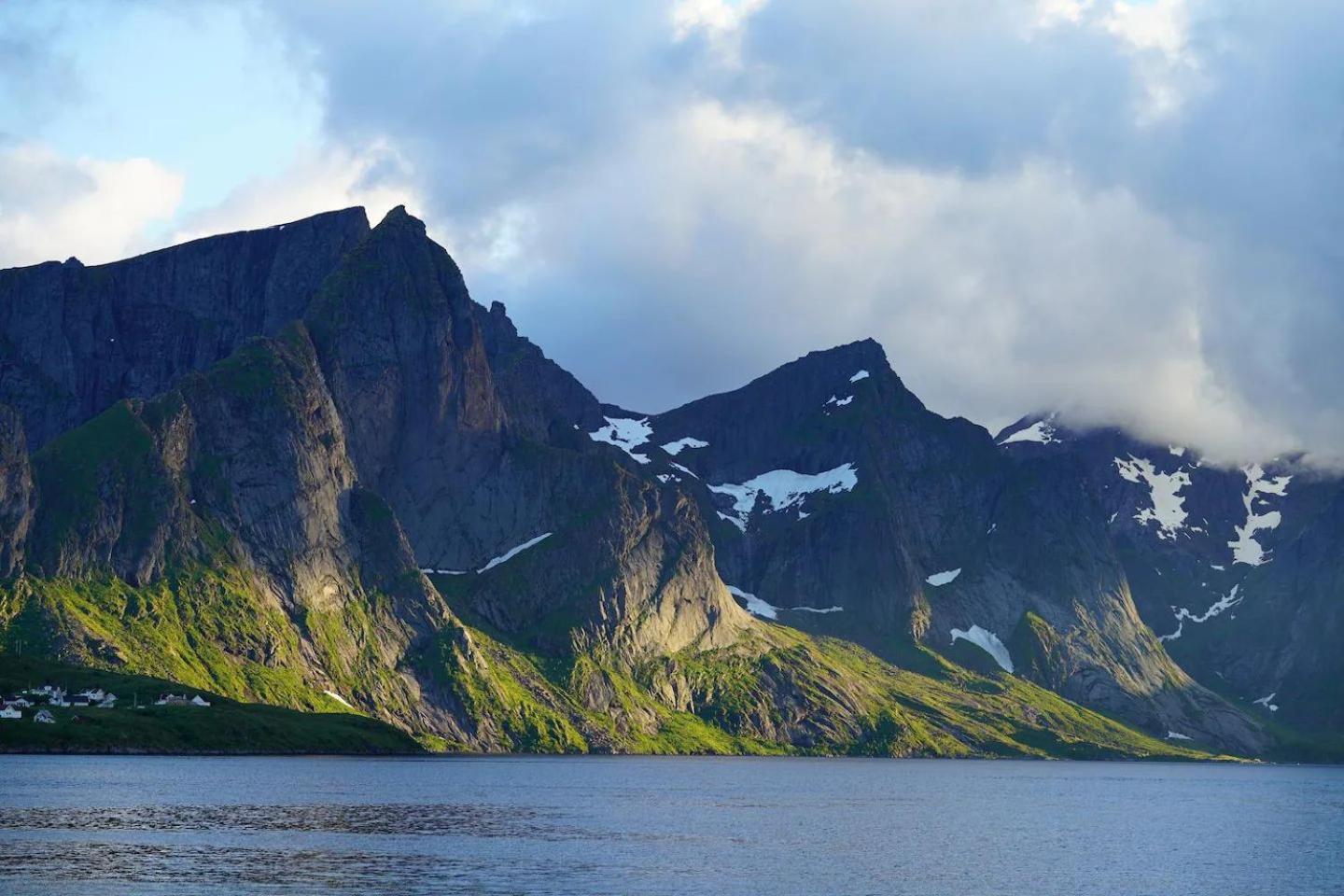Lofoten Panoramic Luxury Home With Sauna 莫斯克内斯 外观 照片