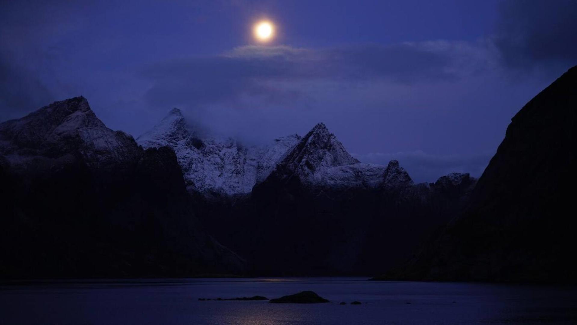 Lofoten Panoramic Luxury Home With Sauna 莫斯克内斯 外观 照片