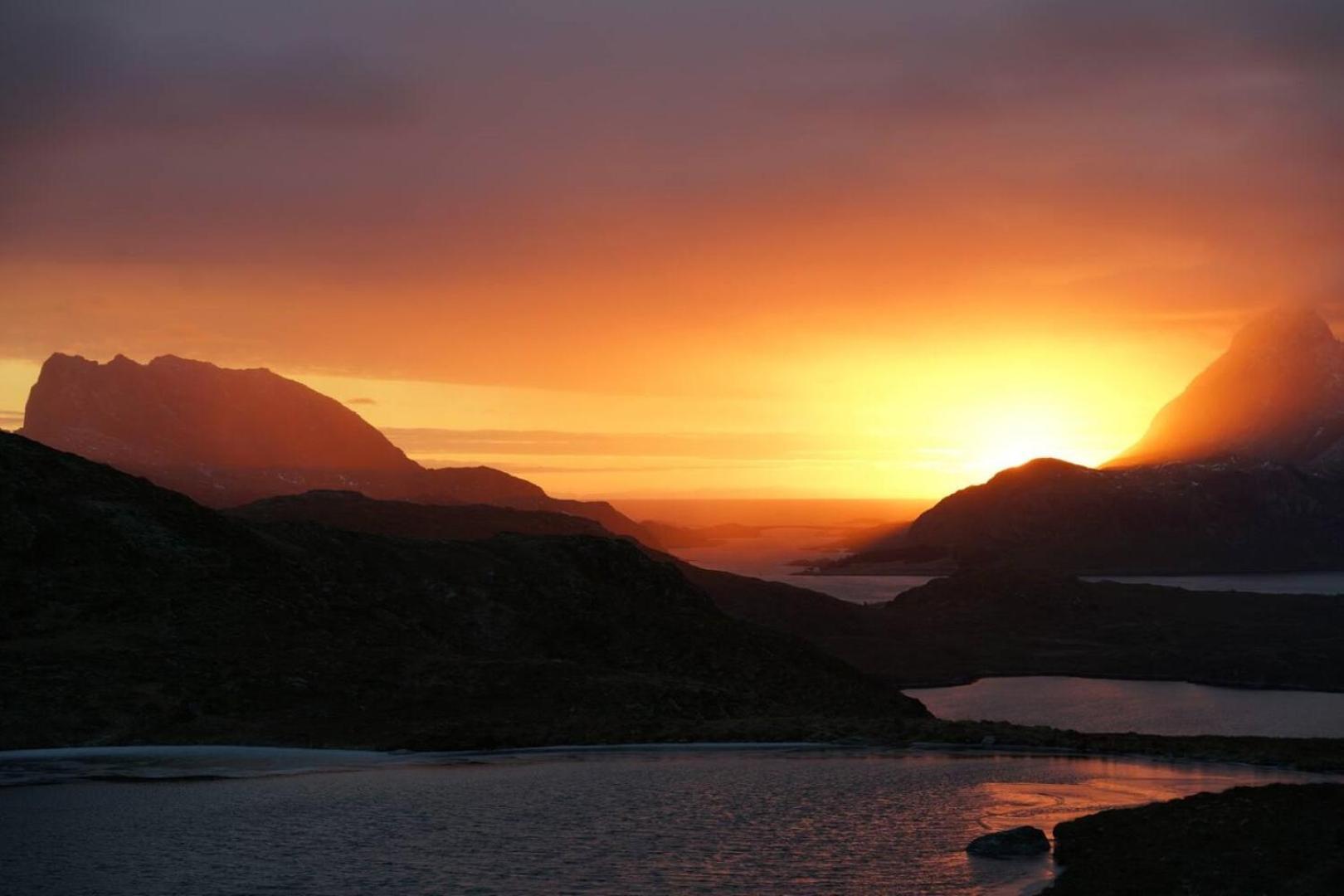 Lofoten Panoramic Luxury Home With Sauna 莫斯克内斯 外观 照片