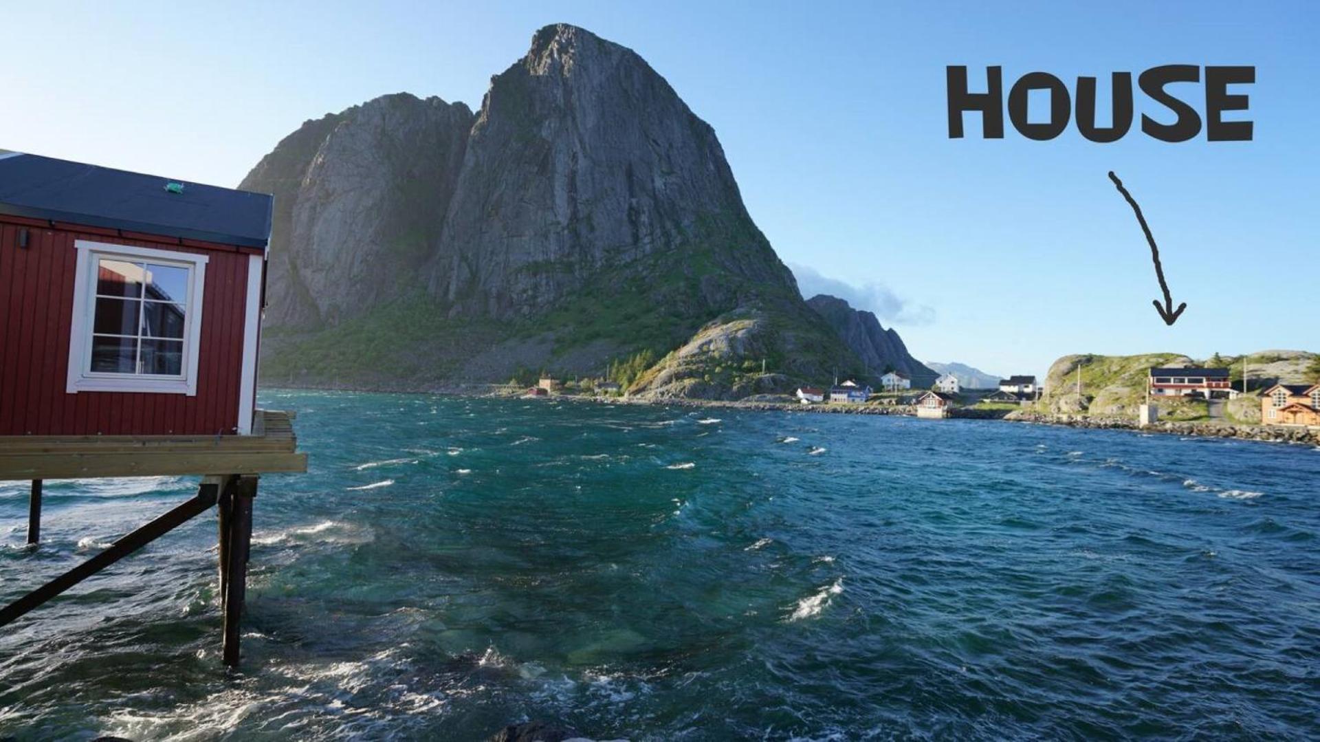 Lofoten Panoramic Luxury Home With Sauna 莫斯克内斯 外观 照片