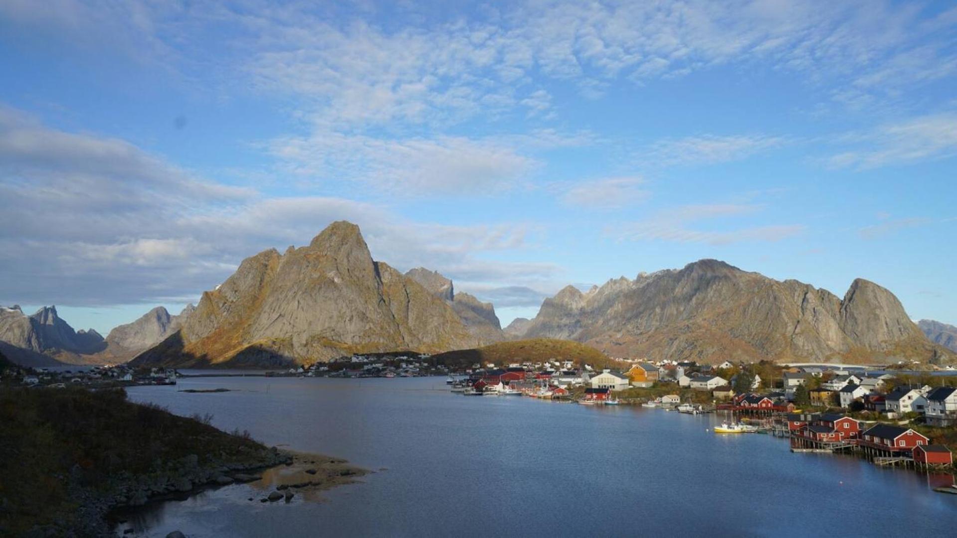 Lofoten Panoramic Luxury Home With Sauna 莫斯克内斯 外观 照片
