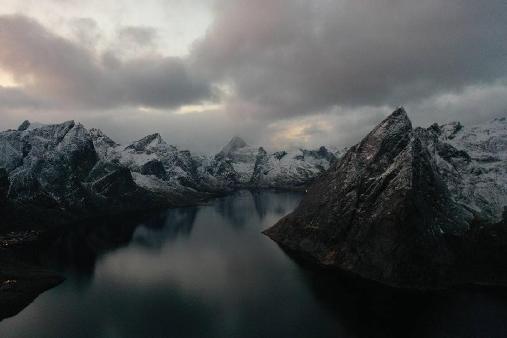 Lofoten Panoramic Luxury Home With Sauna 莫斯克内斯 外观 照片