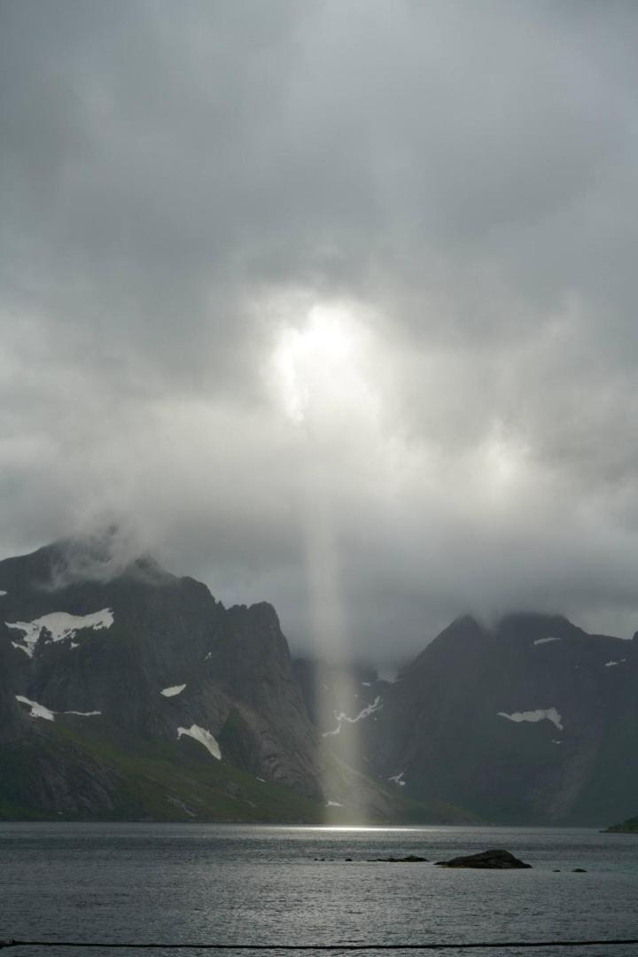 Lofoten Panoramic Luxury Home With Sauna 莫斯克内斯 外观 照片