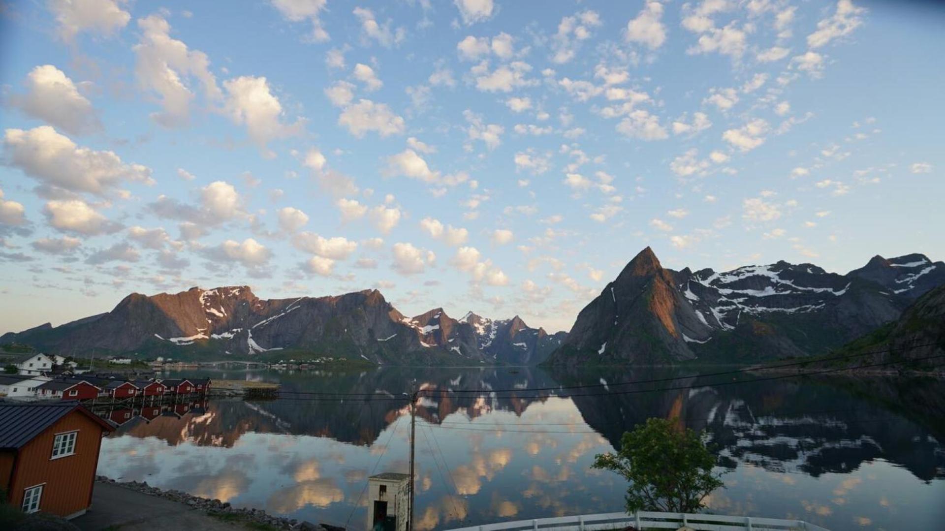 Lofoten Panoramic Luxury Home With Sauna 莫斯克内斯 外观 照片