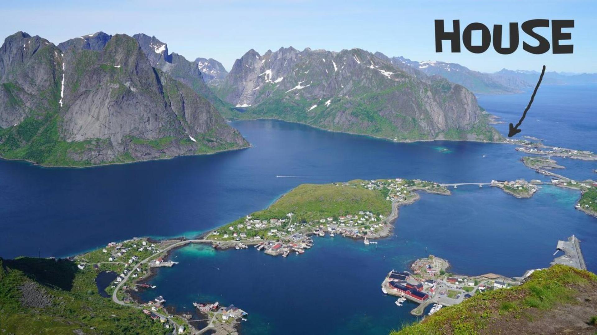 Lofoten Panoramic Luxury Home With Sauna 莫斯克内斯 外观 照片