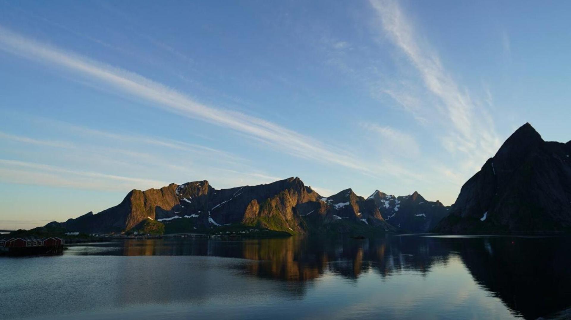 Lofoten Panoramic Luxury Home With Sauna 莫斯克内斯 外观 照片