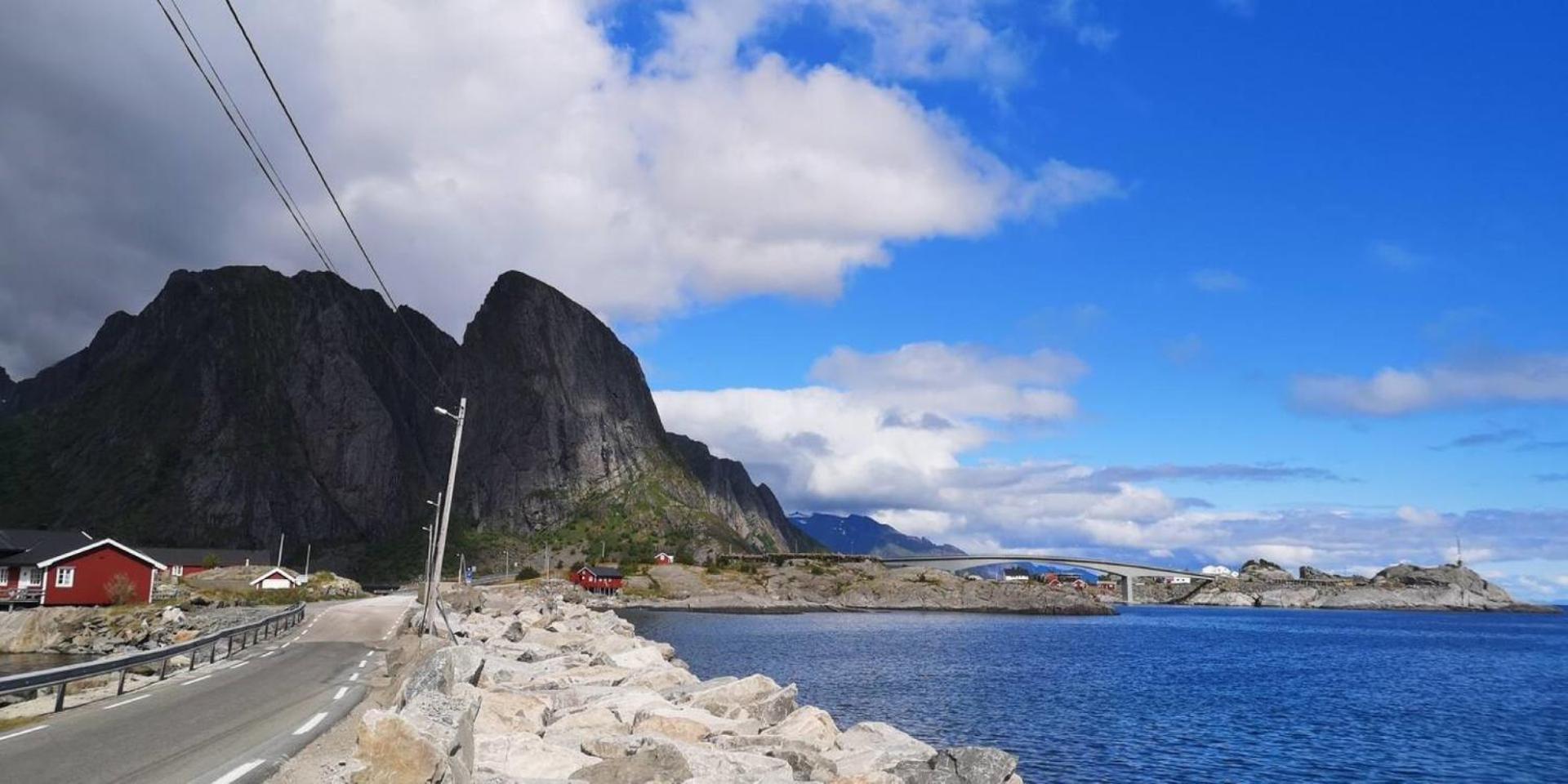 Lofoten Panoramic Luxury Home With Sauna 莫斯克内斯 外观 照片