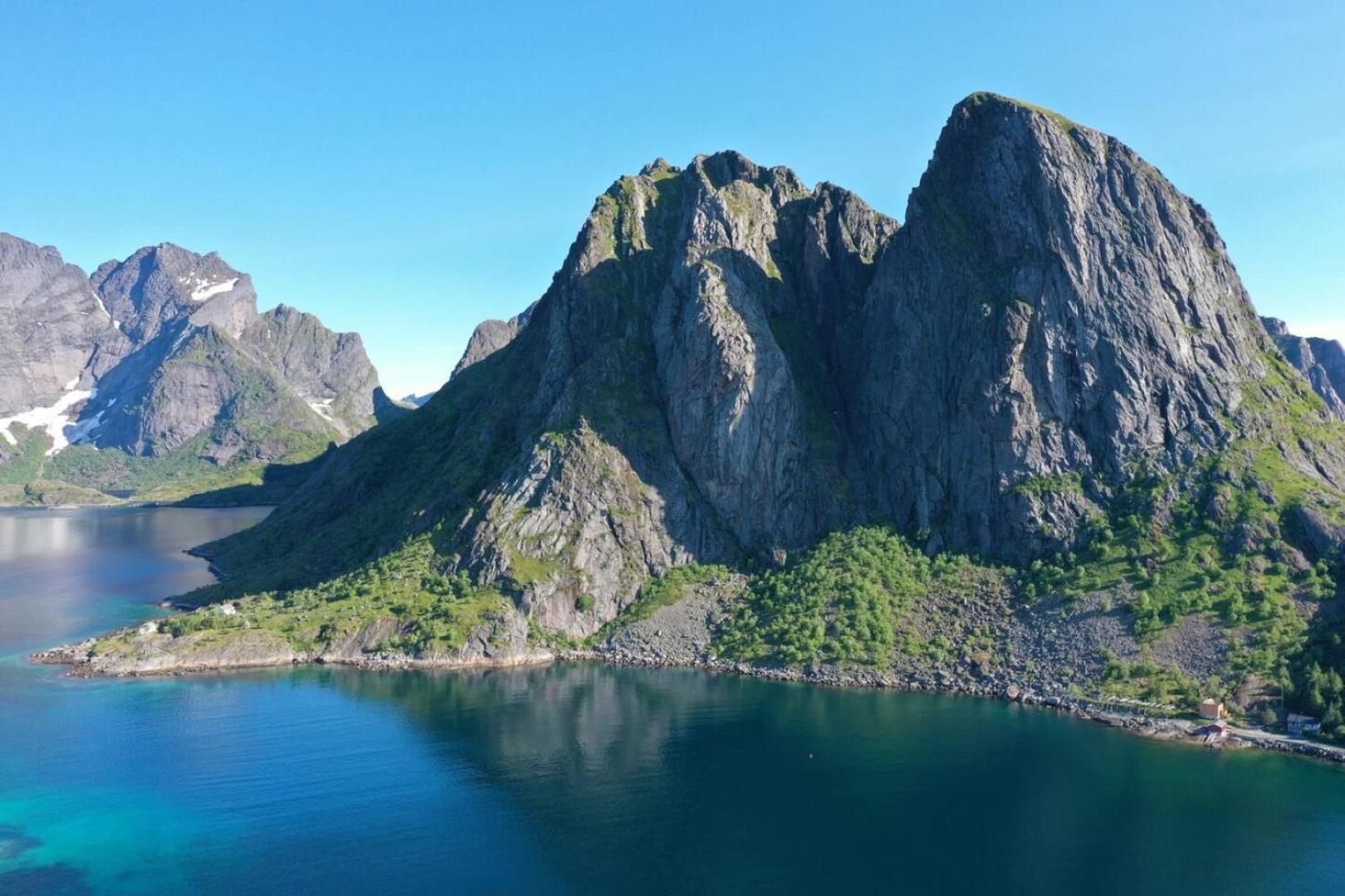 Lofoten Panoramic Luxury Home With Sauna 莫斯克内斯 外观 照片