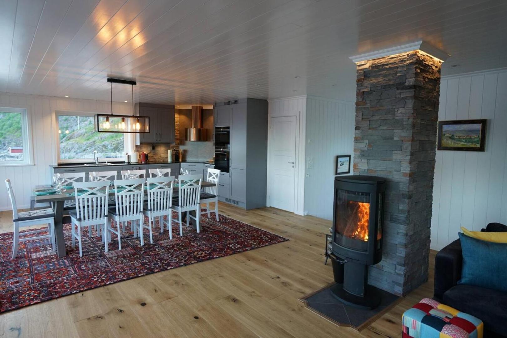 Lofoten Panoramic Luxury Home With Sauna 莫斯克内斯 外观 照片